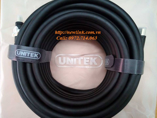 Dây cáp tín hiệu hdmi 15m unitek Y-C143, cable hdmi 15m